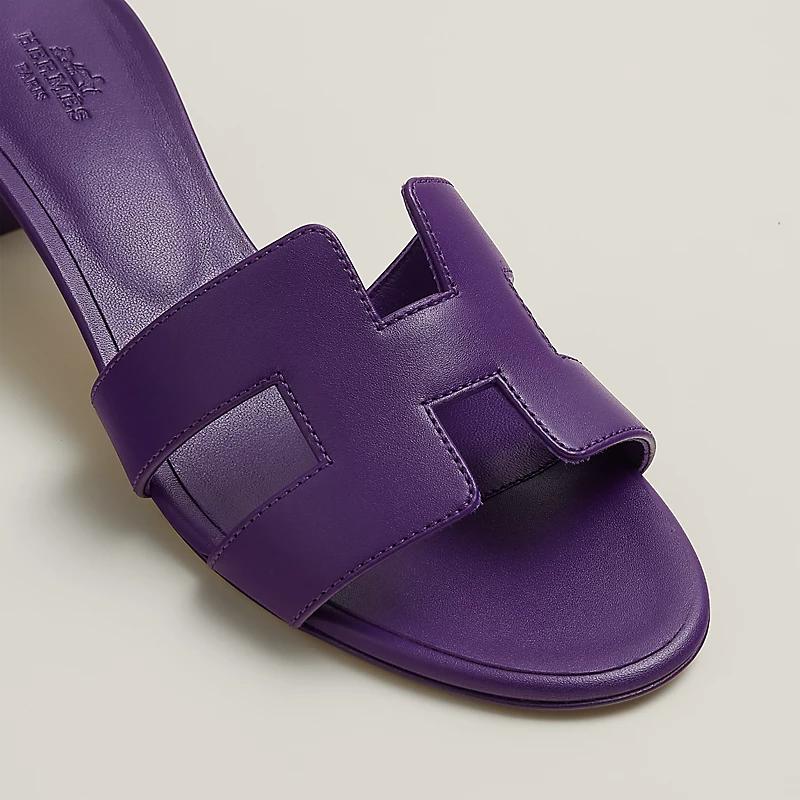 Giày Hermes Oasis Sandal Nữ Tím